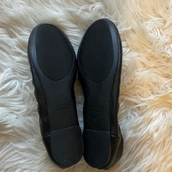 Amazon Essentials Women’s Casual Black Faux Leather Belice Ballet Flats Size 9.5 - Picture 9 of 9